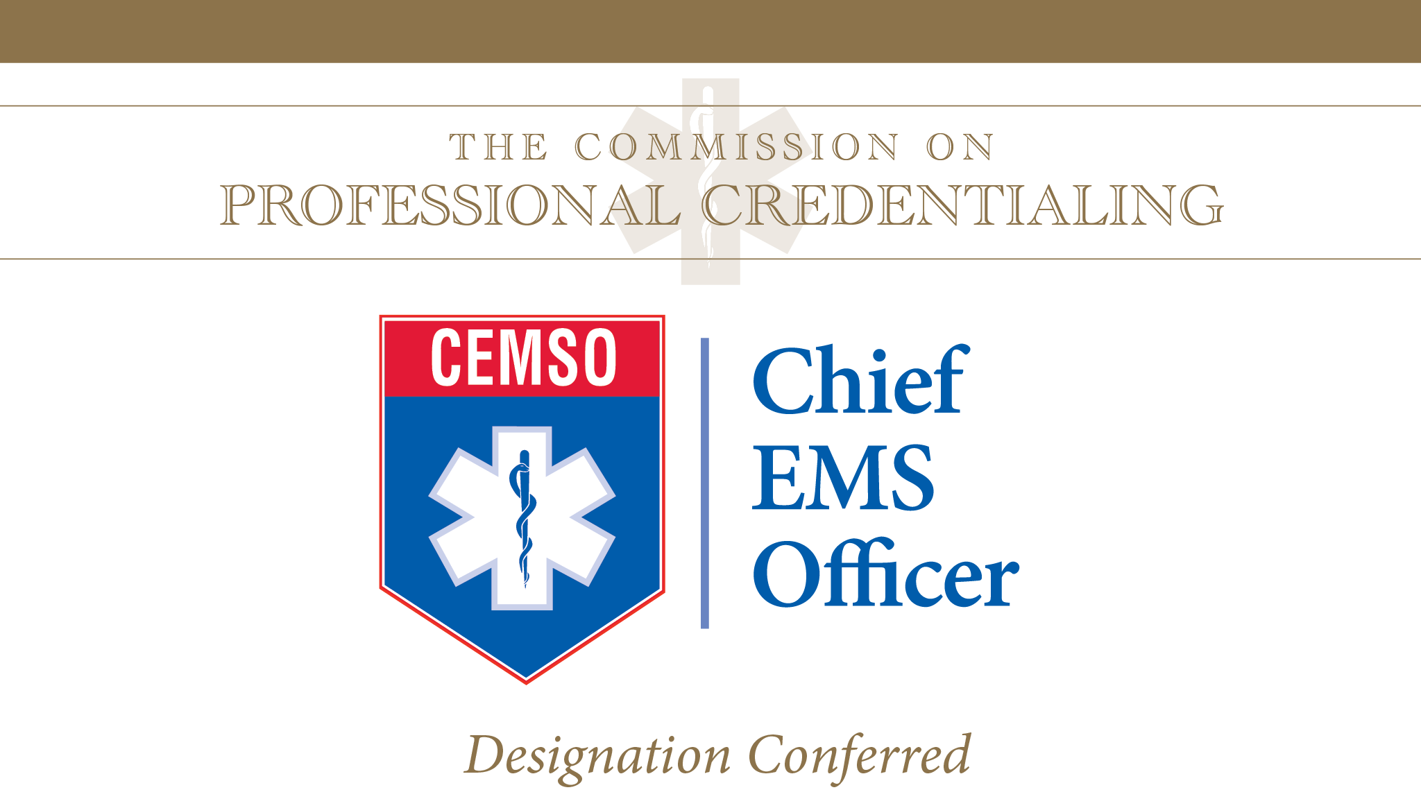 The CPSE logo for CEMSO designation.